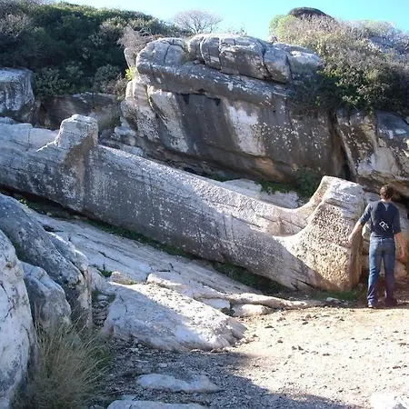 Walk On The Beach In Seconds - Studio With Apollon Beach View Balcony Apartmán Apollon (Naxos)