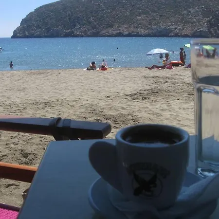 Apartman Walk On The Beach In Seconds - Studio With Apollon Beach View Balcony Apólon
