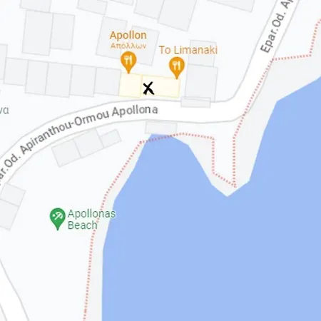 Apartman Walk On The Beach In Seconds - Studio With Apollon Beach View Balcony Apólon